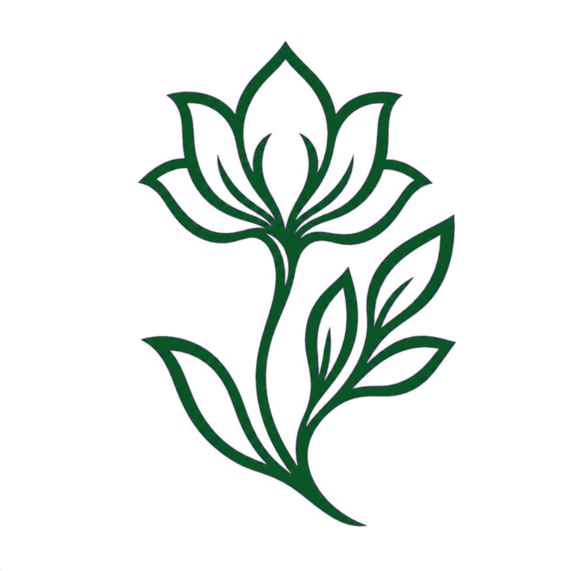 mrds每日大赛|花艺设计·盆景造型·植物美学 品牌标识：森林绿花叶标志